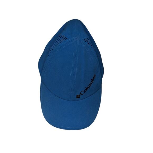 Columbia Men's Soft Logo Baseball Cap Athletic Hat in Blue Adjustable One Size - Picture 1 of 9